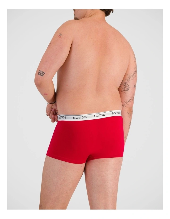 Guyfront Trunk 3 Pack in Parisian Red / Ink / Nu Black image 2