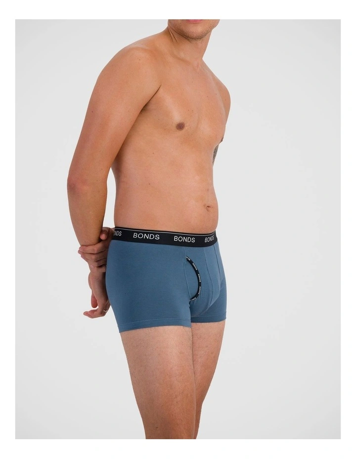 Guyfront Trunk 3 Pack in Acoustic Blues / Nu Navy Marle / Black image 4