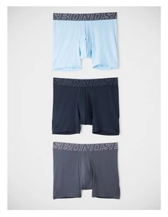 Sweat Off Trunk 3 Pack in Tyler Bay / Black Pearl / Nu Black