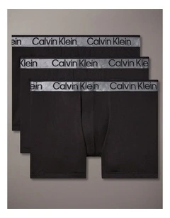 Chromatic Trunks 3 Pack in Black