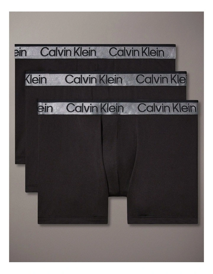Chromatic Trunks 3 Pack in Black image 1