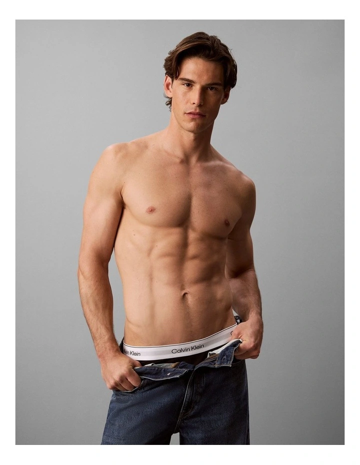 Icon Cotton Stretch Low Rise Trunks 5 Pack in Multi image 6