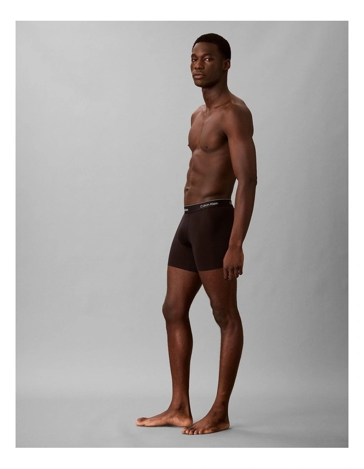 Icon Cotton Stretch Boxer Briefs 5 Pack in Multi image 4