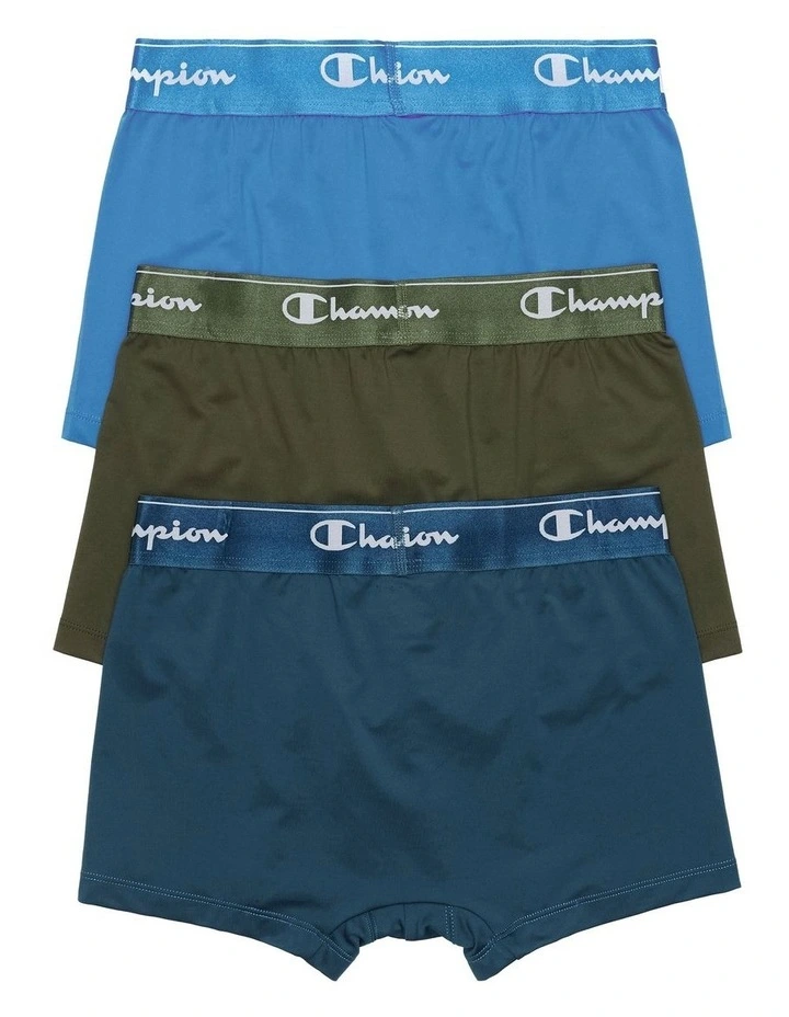 Recycled Microfibre Trunks 3 Pack in Multi image 2