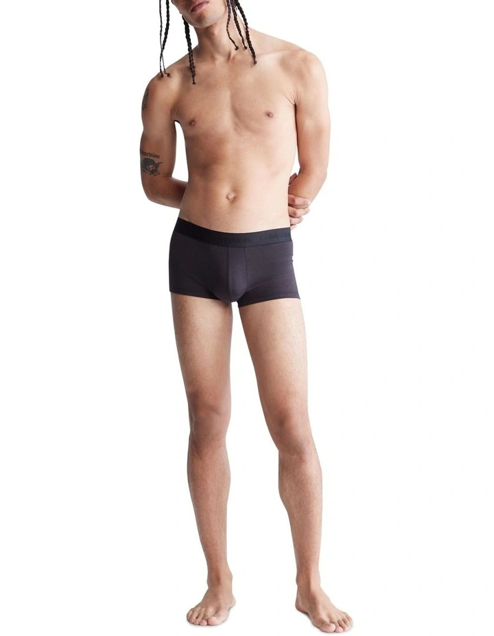 Ultra Soft Cashmere Trunk in Black image 1