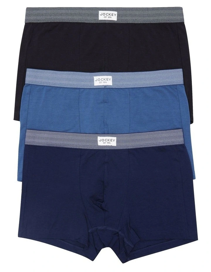 Comfort Classics Bamboo Trunk 3 Pack in Multi image 1