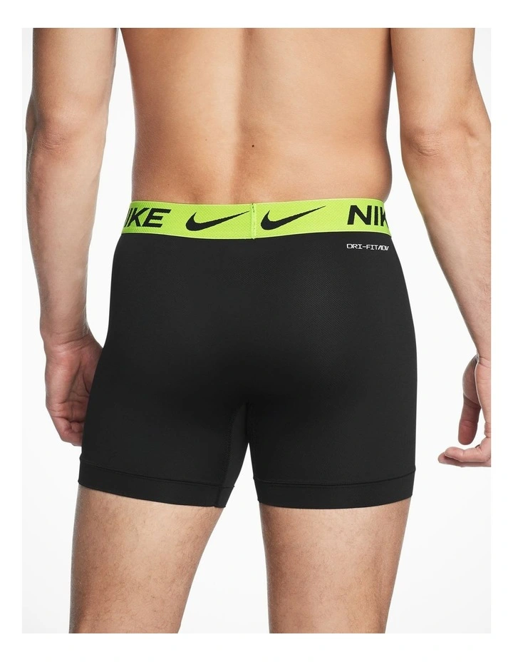 Elite Breathe Boxer Briefs 3 Pack in Multi image 3