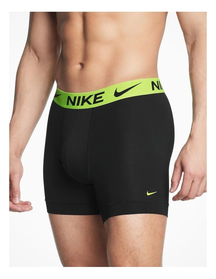 Elite Breathe Boxer Briefs 3 Pack in Multi image 4