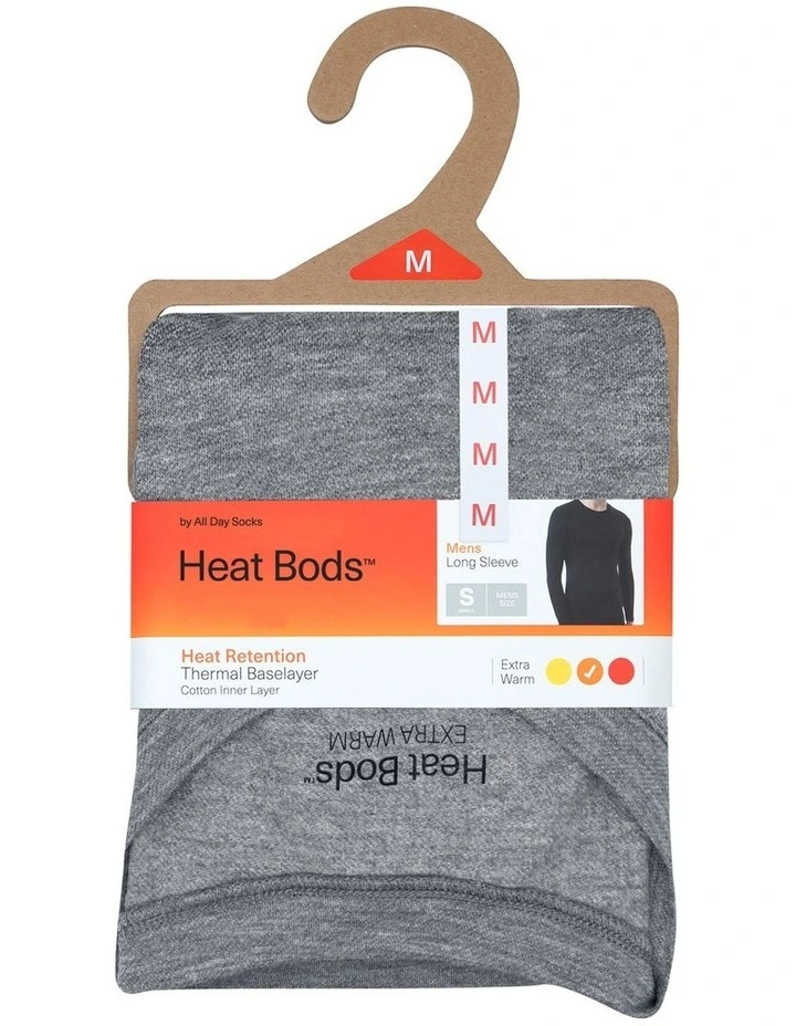 Heat Bods Long Sleeve Retention Thermal in Top image 2