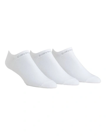 Coolmax Sports Liner 3 Pack in White