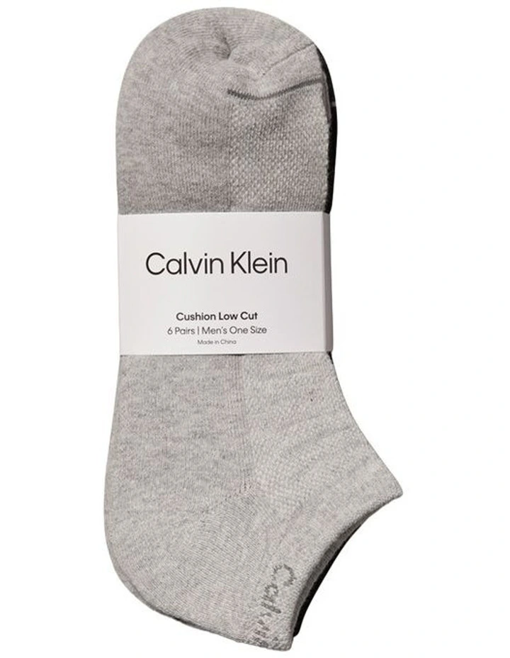 Sports Lowcut Socks 6 Pack in Multi image 2