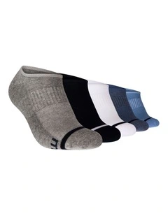 5 Pack No Show Sport Socks