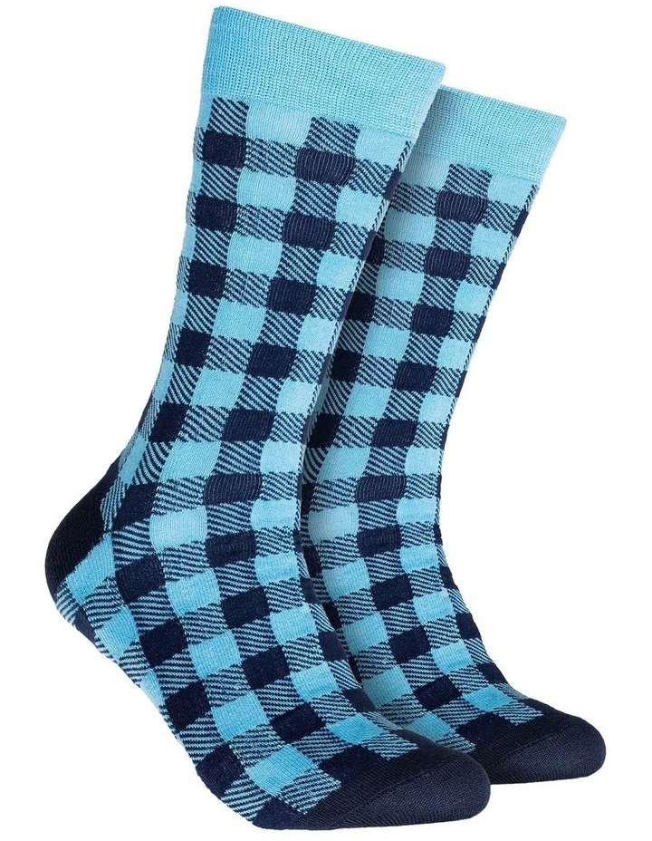 Bamboo Surfside Socks 3 Pack in Multi image 4