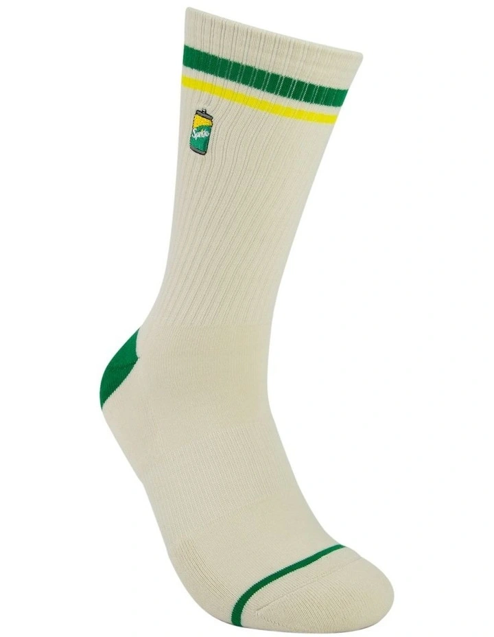 Sprite Sneaker Socks 2 Pack in Assorted image 3