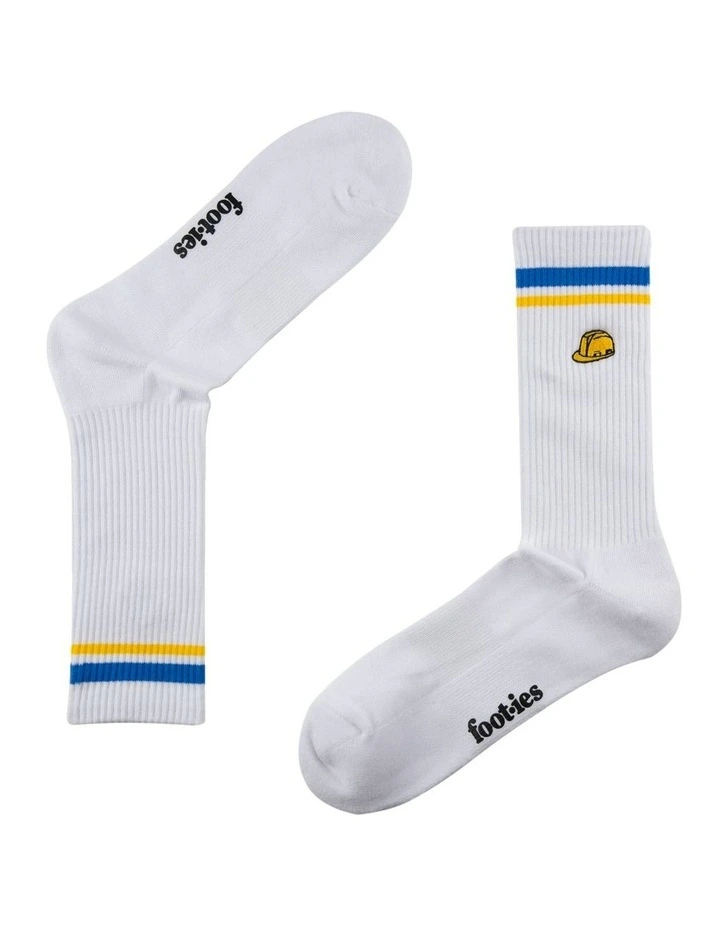 Worksite Tools Sport Crew Socks 2 Pack in Assorted image 3