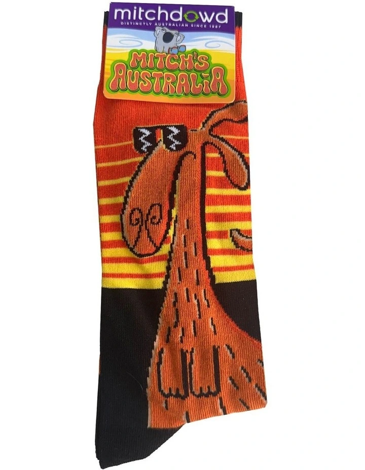 Cool Kangaroo Cotton Socks in Multi image 2