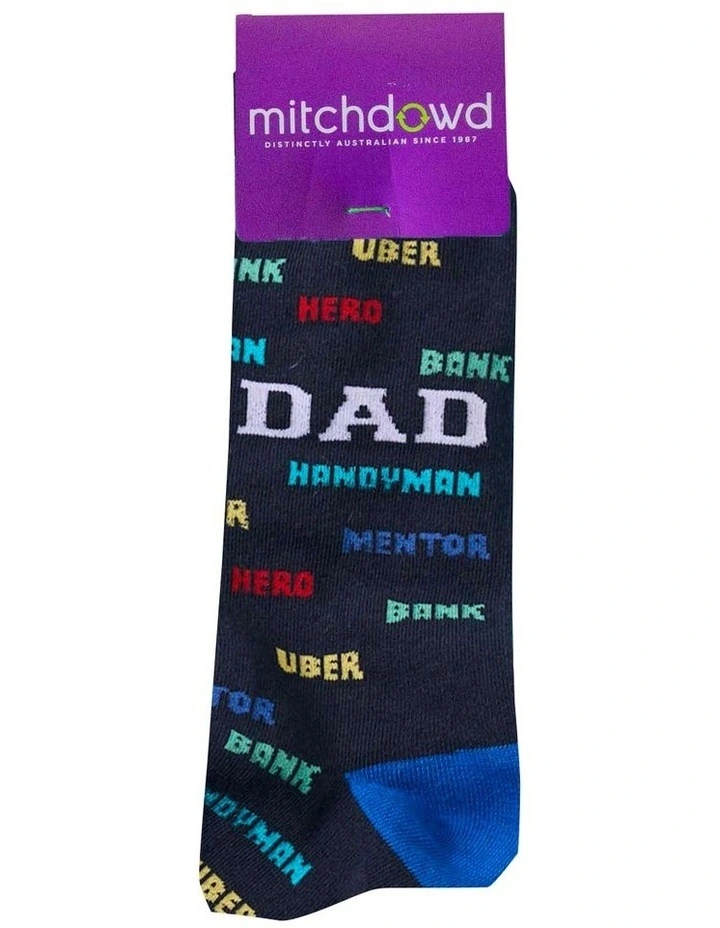 Cotton Socks in Blue image 2