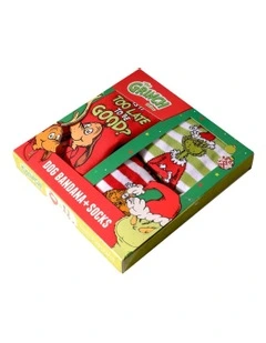 Bandana And Sock Gift Pack in Multi