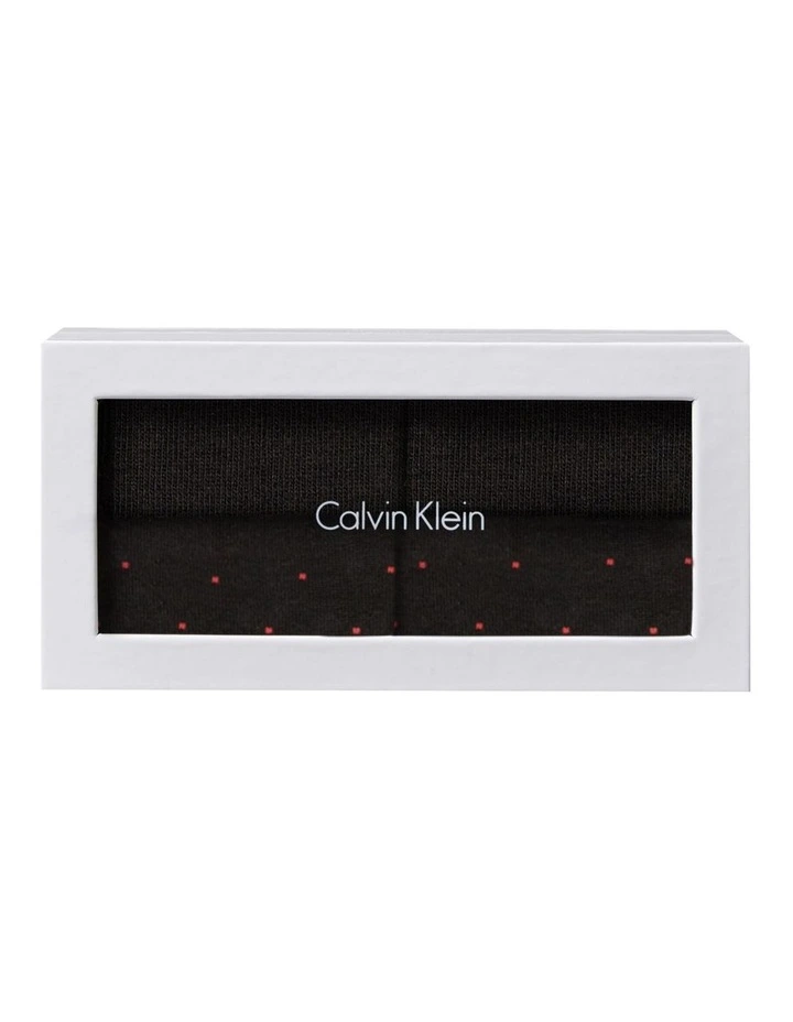 Socks Gift Box 4 Pack in Black image 2