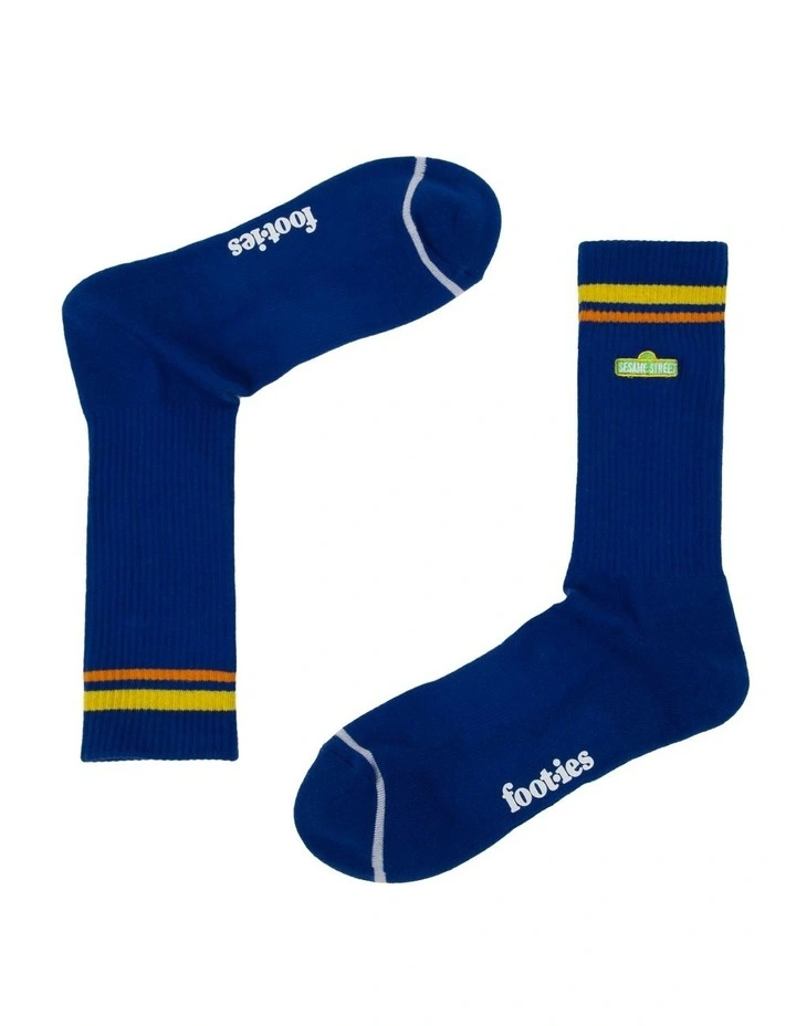 Big Bird Sneaker Socks 2 Pack in Multi image 4