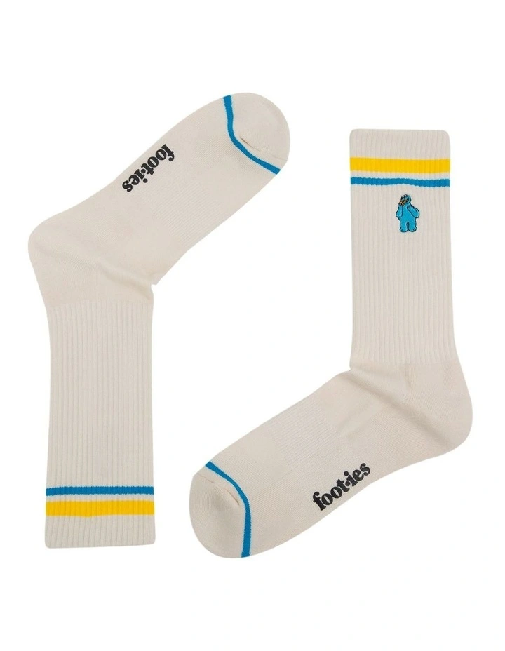 Cookie Monster Sneaker Sock 2 Pack image 3