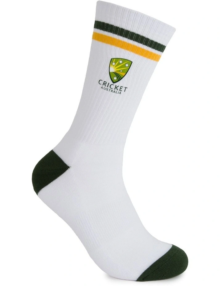 Aussie Cricket Sneaker Sock Pack Of 2 in Multi image 5