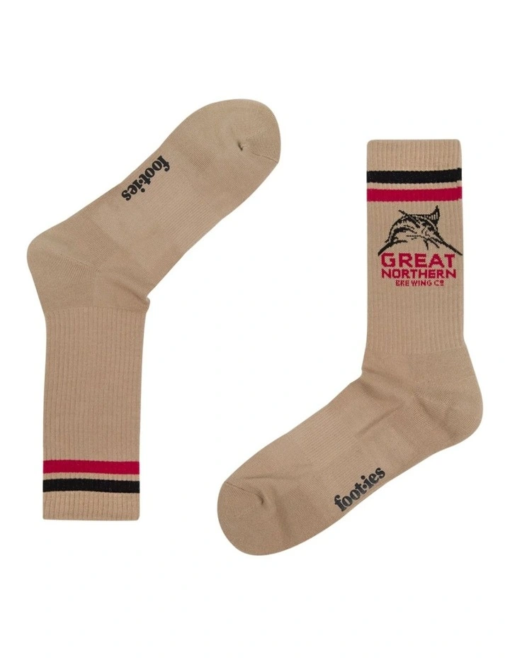 Great Northern Sneaker Socks Pack Of 2 in Multi image 4