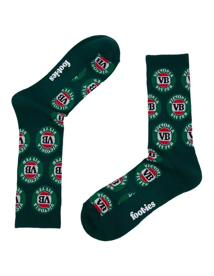 Tinnie Sneaker Socks 2 Pack in White/Forest image 3