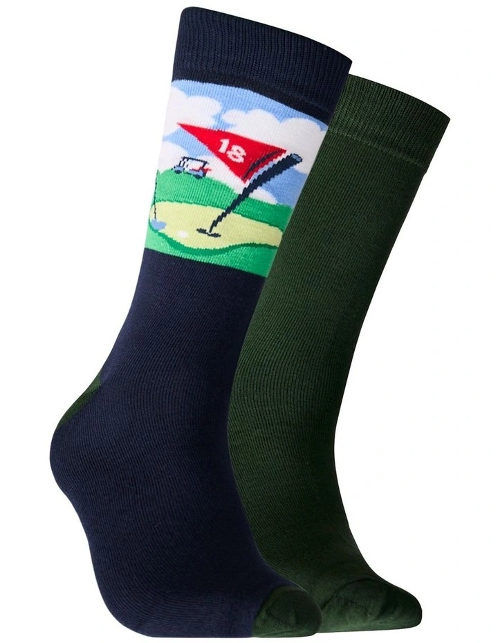 2 Pack Tap That Bamboo Boxed Socks image 2