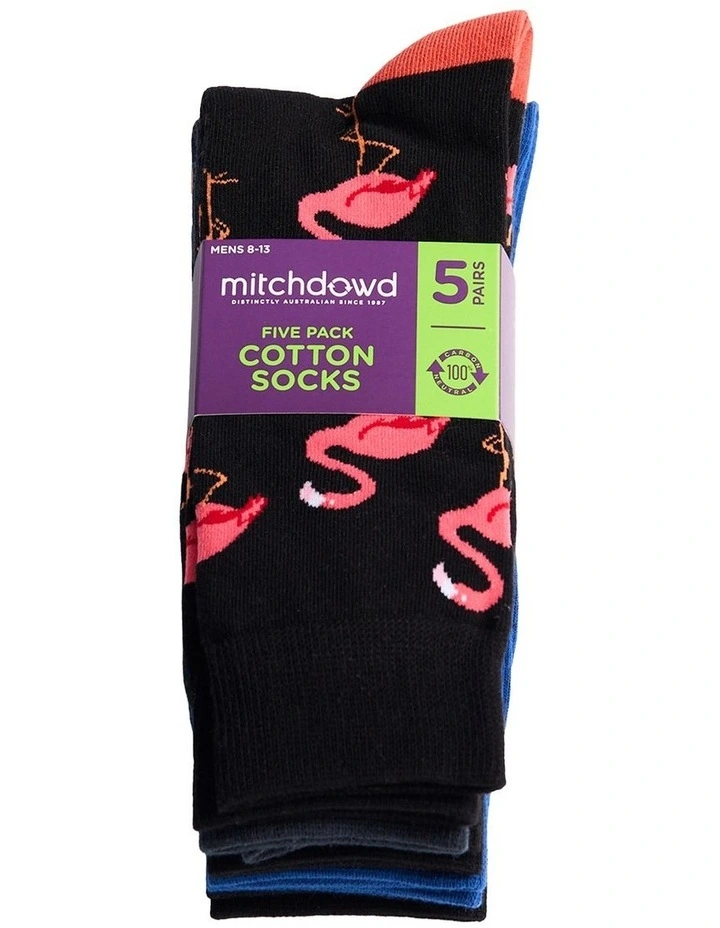 5 Pack Fan Favourites Cotton Socks image 2