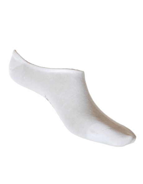 Invisible Sock in White