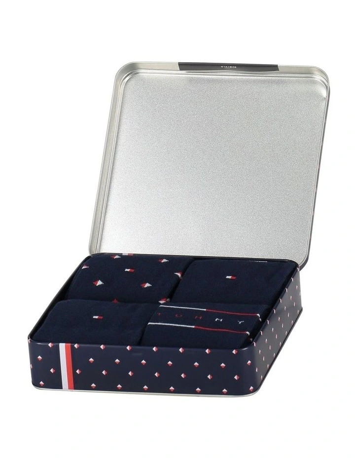 Tommy hilfiger socks in a tin Outlet