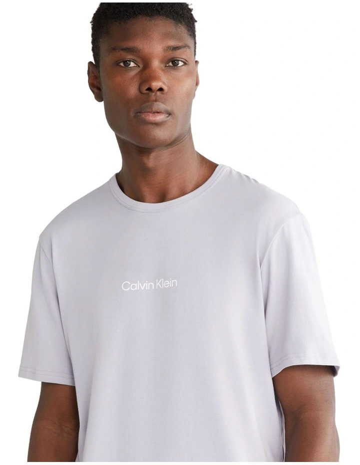 Structure Sleep Tee in Dapple Gray image 3