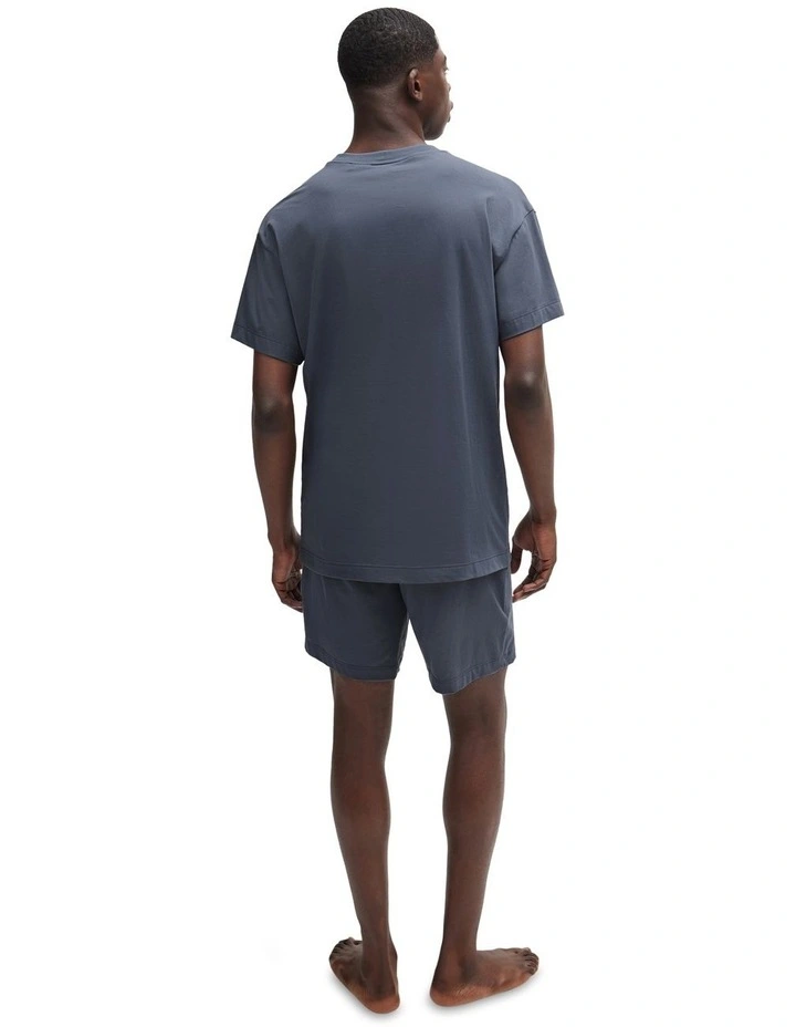Linked Sleep Short Sleeve Tee in Open Blue image 2