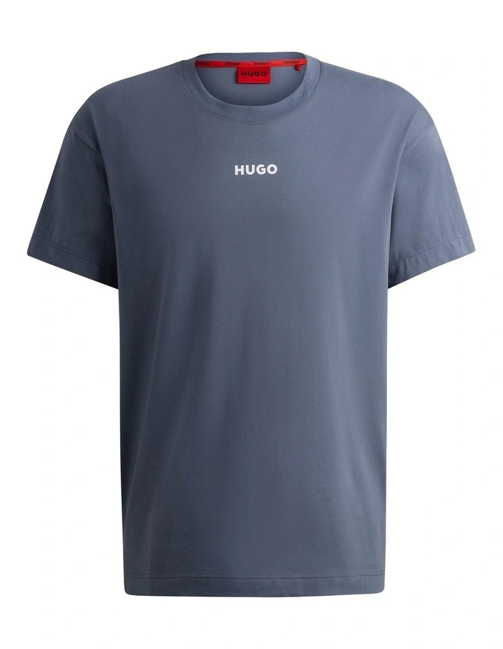Linked Sleep Short Sleeve Tee in Open Blue image 5