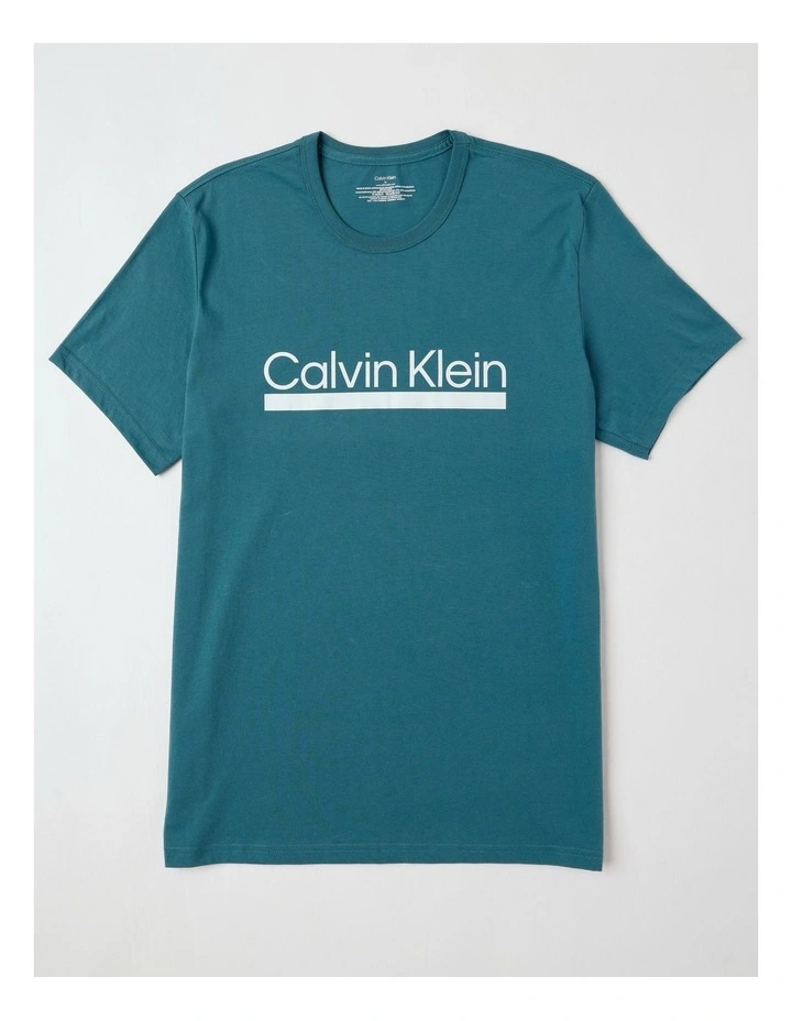 CK Chill Sleep Tee in Blue image 1