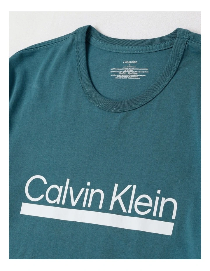 Chill Sleep Tee in Blue image 2