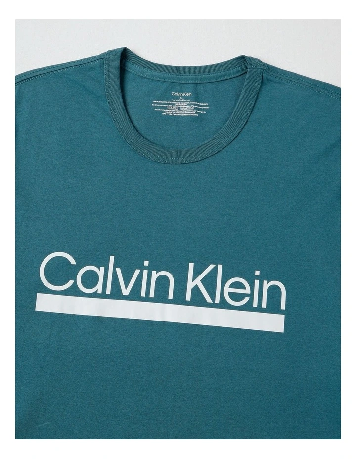 CK Chill Sleep Tee in Blue image 2