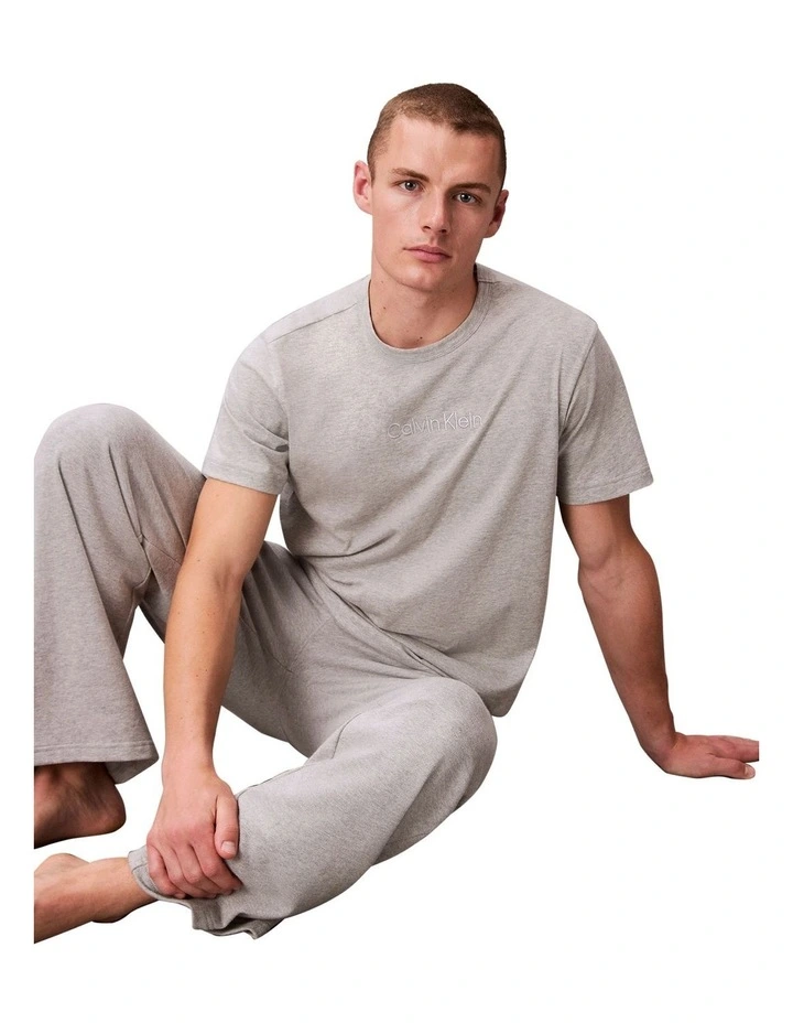 Cotton Sleep Tee in Grey image 5