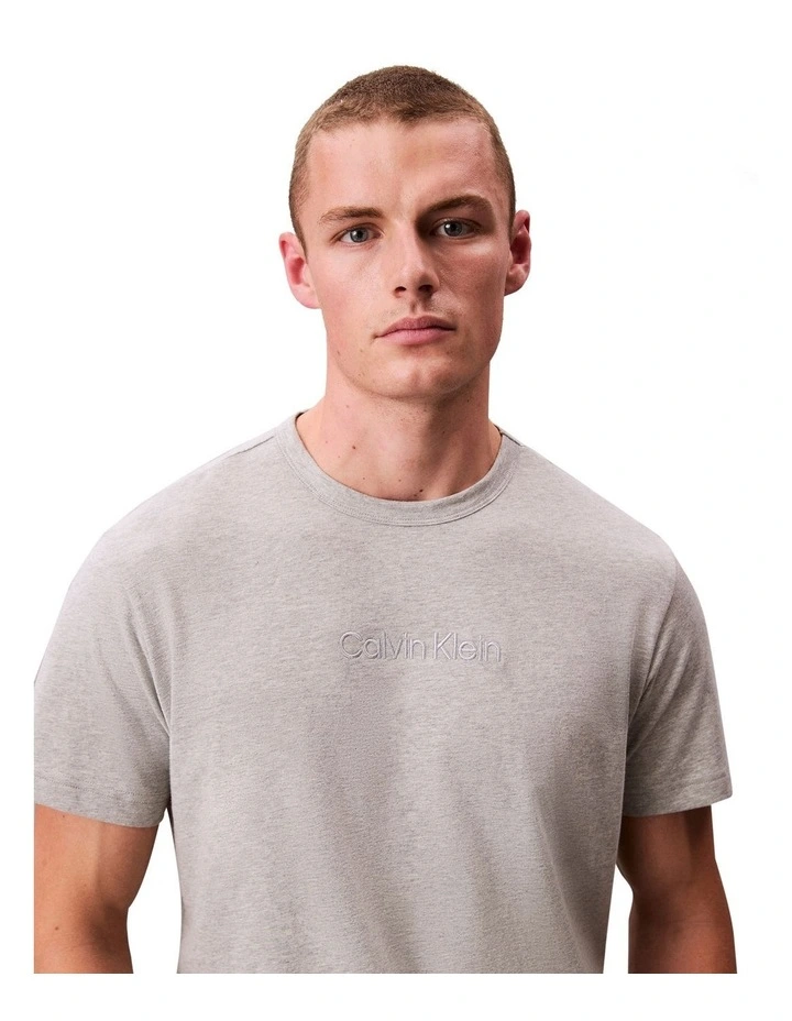 Cotton Sleep Tee in Grey image 6