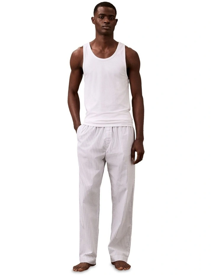 Icon cotton Micro Stretch Tank 3 Pack in White image 4