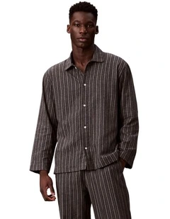 Flannel Pyjama Top in Multi