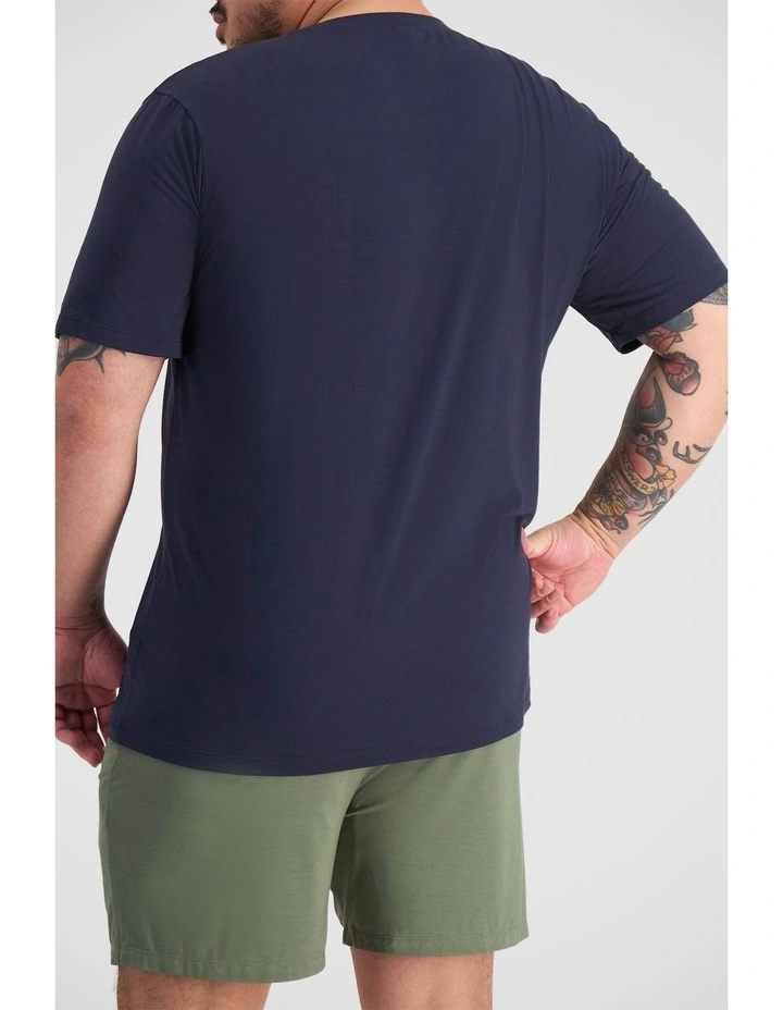 Cool Sleep Tee in Navy Baby image 2