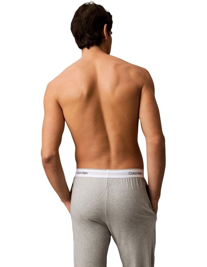 Icon Cotton Stretch Sleep Jogger in Grey image 6