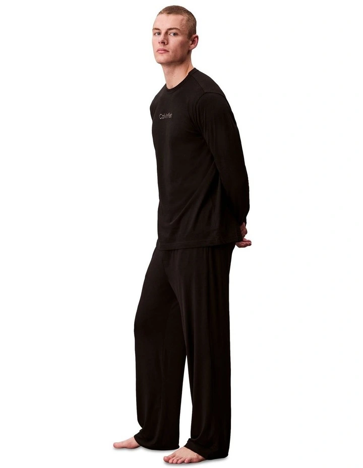 Modal Sleep Pant in Black image 3