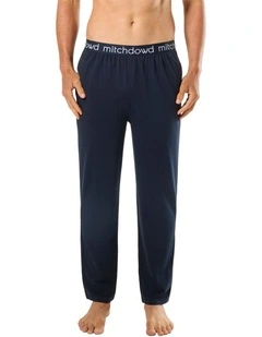 Bamboo Knit Sleep Pant in Blue