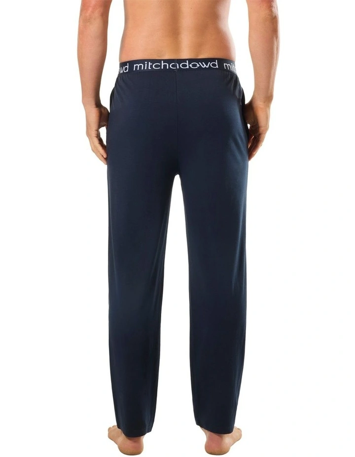 Bamboo Knit Sleep Pant in Blue image 2