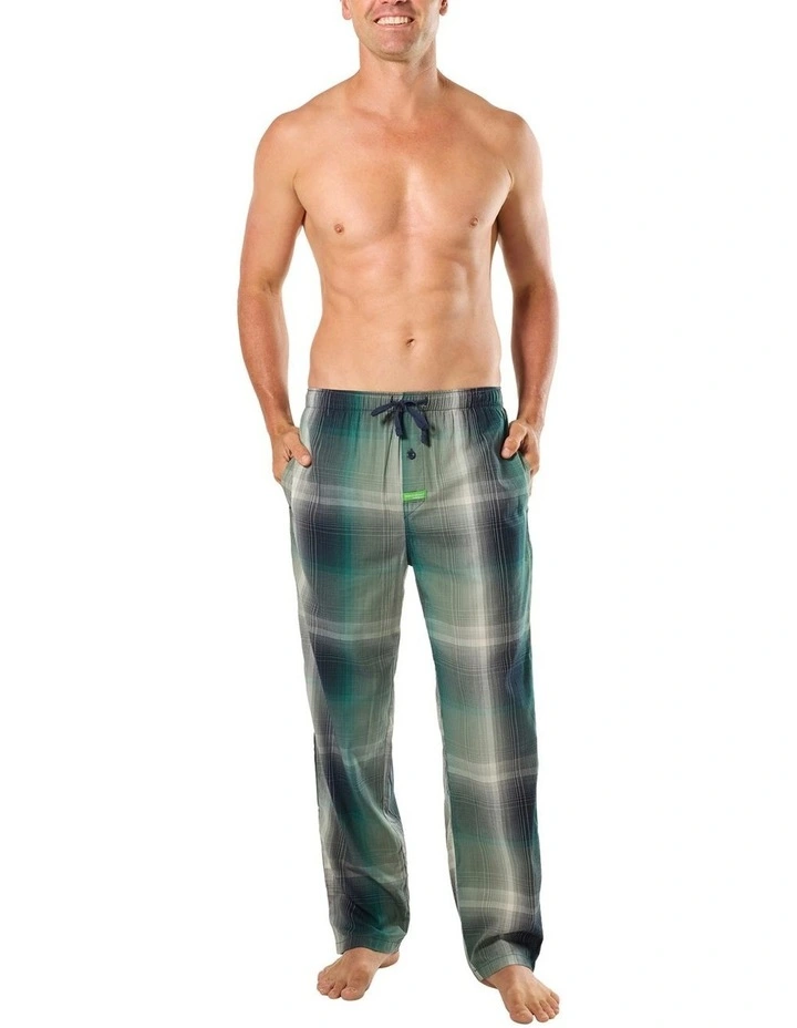 Bamboo Sleep Pant in Green image 4