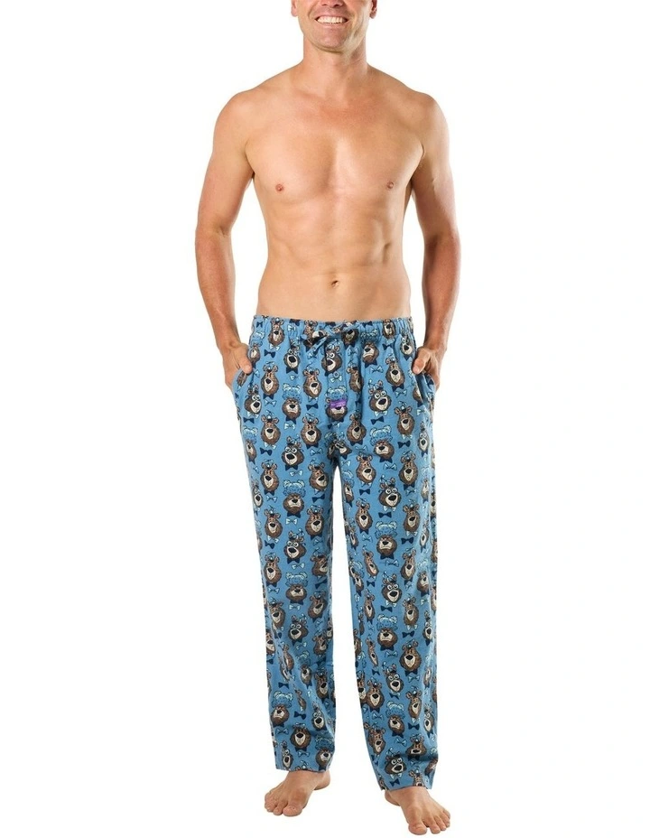 Grizzly Bows Flannel Pyjama Pant in Blue image 4