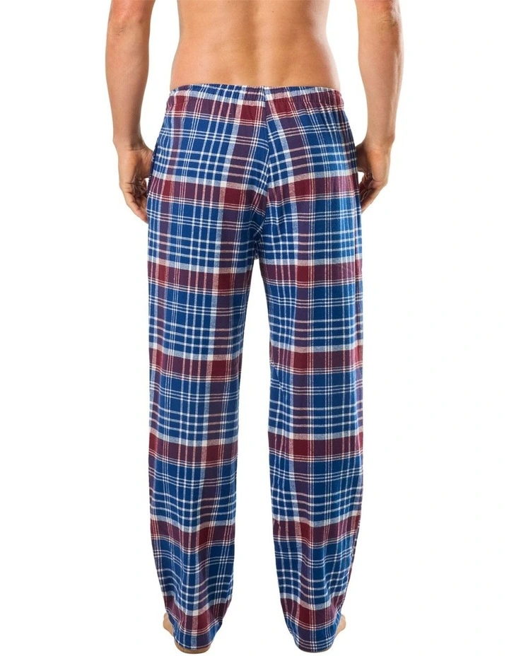 Boston Check Flannel Sleep Pant in Multi image 2